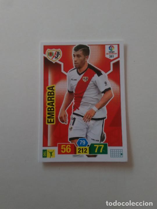 Collectionnisme sportif: 261 EMBARBA RAYO VALLECANO CROMO TARJETA ADRENALYN PANINI LIGA FUTBOL 2018-2019 18-19