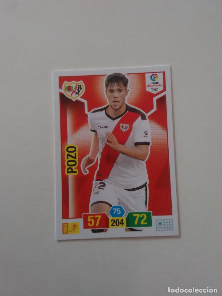 Collectionnisme sportif: 267 POZO RAYO VALLECANO CROMO TARJETA ADRENALYN PANINI LIGA FUTBOL 2018-2019 18-19