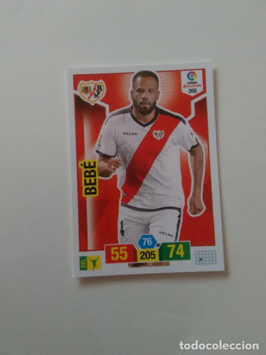 Collectionnisme sportif: 268 BEB&Eacute; RAYO VALLECANO CROMO TARJETA ADRENALYN PANINI LIGA FUTBOL 2018-2019 18-19