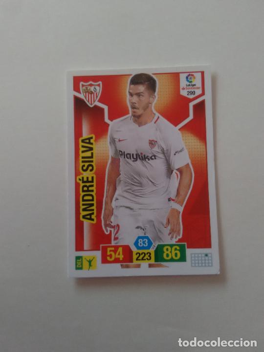 Collectionnisme sportif: 299 ANDR&Eacute; SILVA SEVILLA CROMO TARJETA ADRENALYN PANINI LIGA FUTBOL 2018-2019 18-19