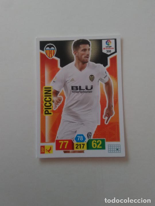 Collectionnisme sportif: 308 PICCINI VALENCIA CROMO TARJETA ADRENALYN PANINI LIGA FUTBOL 2018-2019 18-19