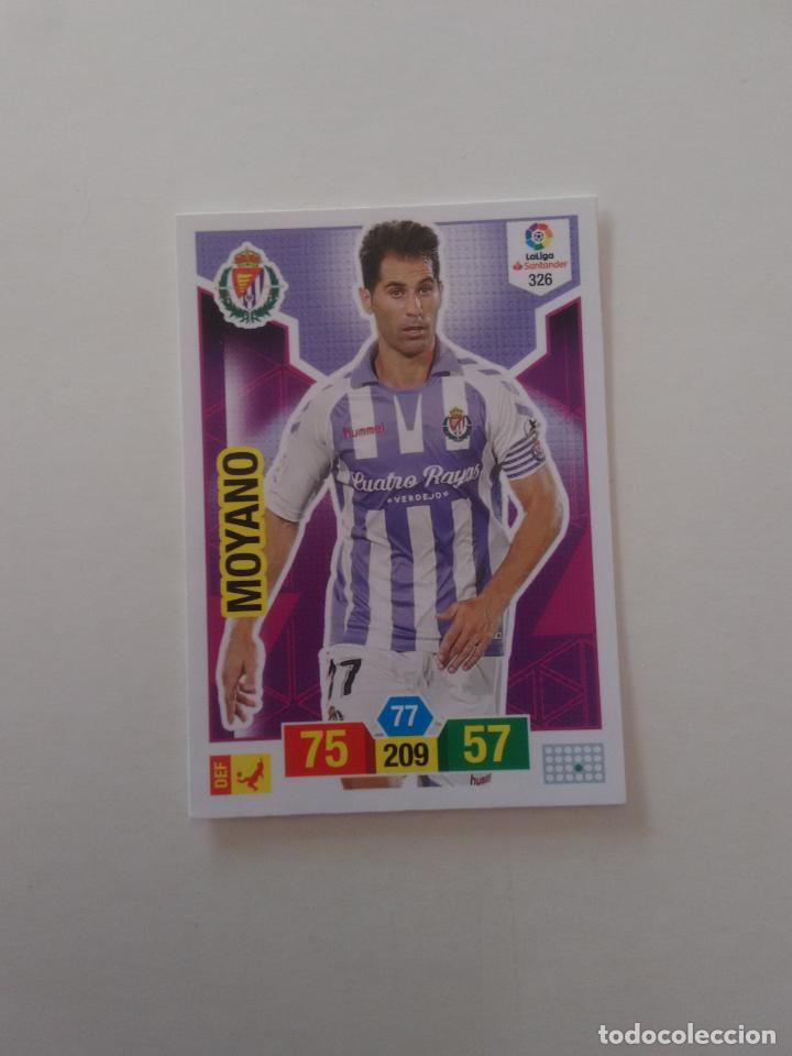 Sammelleidenschaft Sport: 326 MOYANO VALLADOLID CROMO TARJETA ADRENALYN PANINI LIGA FUTBOL 2018-2019 18-19