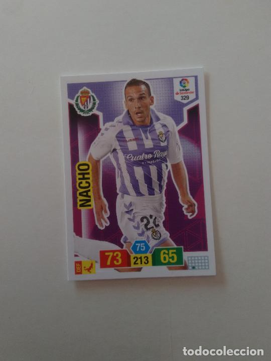 Sammelleidenschaft Sport: 329 NACHO VALLADOLID CROMO TARJETA ADRENALYN PANINI LIGA FUTBOL 2018-2019 18-19