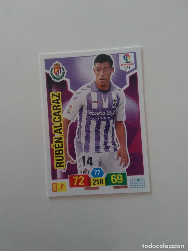 Collectionnisme sportif: 331 RUB&Eacute;N ALCARAZ VALLADOLID CROMO TARJETA ADRENALYN PANINI LIGA FUTBOL 2018-2019 18-19
