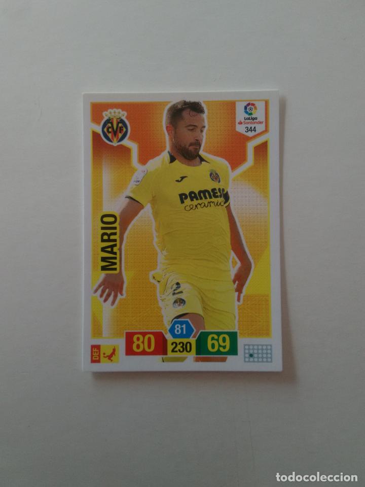 Collectionnisme sportif: 344 MARIO GASPAR VILLARREAL CROMO TARJETA ADRENALYN PANINI LIGA FUTBOL 2018-2019 18-19