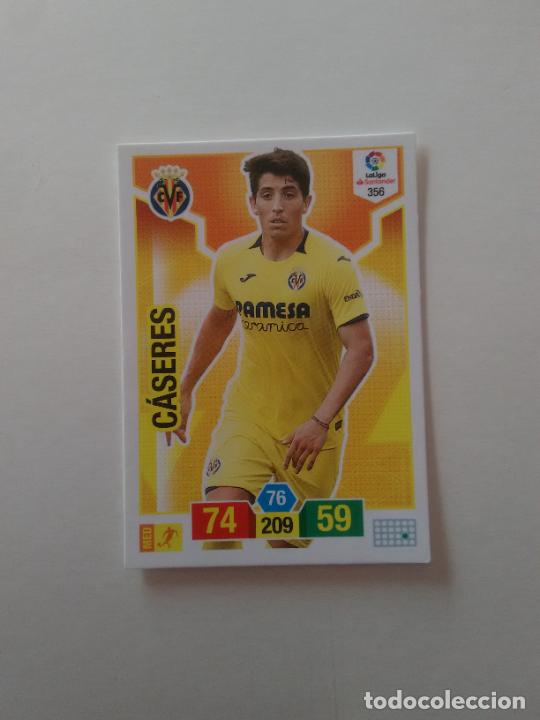Collectionnisme sportif: 356 C&Aacute;SERES VILLARREAL CROMO TARJETA ADRENALYN PANINI LIGA FUTBOL 2018-2019 18-19