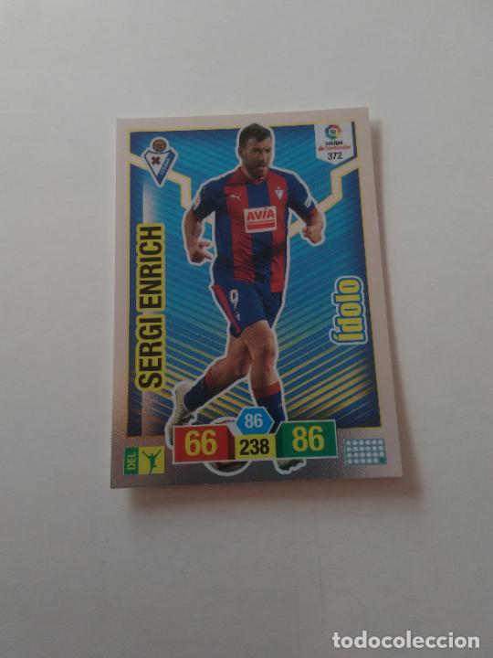 Collectionnisme sportif: 372 SERGI ENRICH EIBAR &Iacute;DOLO CROMO TARJETA ADRENALYN PANINI LIGA FUTBOL 2018-2019 18-19