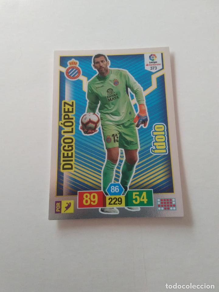 Collectionnisme sportif: 373 DIEGO L&Oacute;PEZ ESPA&Ntilde;OL ESPANYOL &Iacute;DOLO CROMO TARJETA ADRENALYN PANINI LIGA FUTBOL 2018-2019 18-19