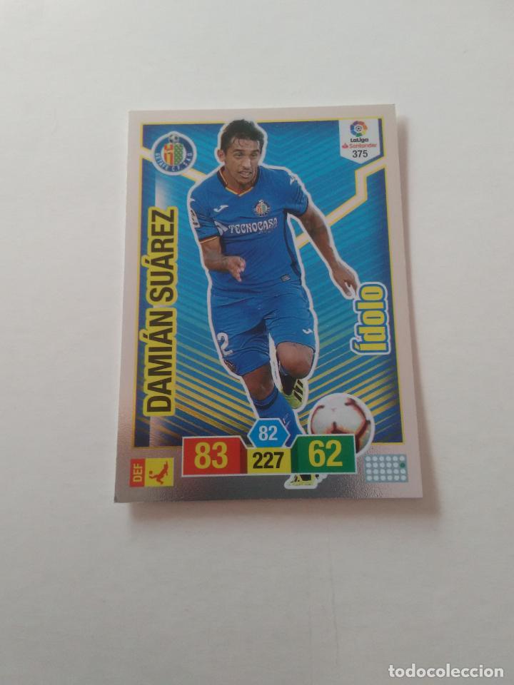 Collectionnisme sportif: 375 DAMI&Aacute;N SU&Aacute;REZ GETAFE &Iacute;DOLO CROMO TARJETA ADRENALYN PANINI LIGA FUTBOL 2018-2019 18-19