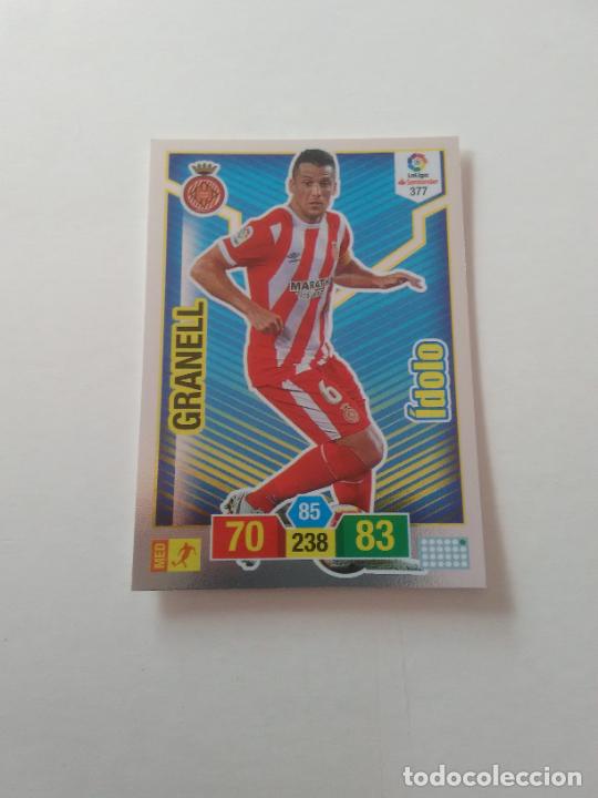 Collectionnisme sportif: 377 GRANELL GIRONA &Iacute;DOLO CROMO TARJETA ADRENALYN PANINI LIGA FUTBOL 2018-2019 18-19