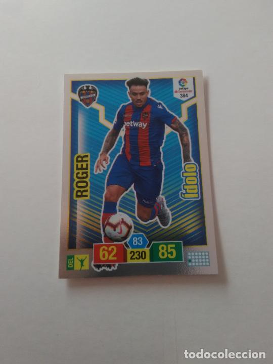 Collectionnisme sportif: 384 ROGER LEVANTE &Iacute;DOLO CROMO TARJETA ADRENALYN PANINI LIGA FUTBOL 2018-2019 18-19