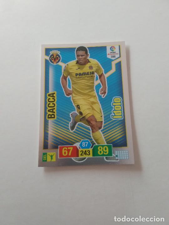Collectionnisme sportif: 396 BACCA VILLARREAL &Iacute;DOLO CROMO TARJETA ADRENALYN PANINI LIGA FUTBOL 2018-2019 18-19