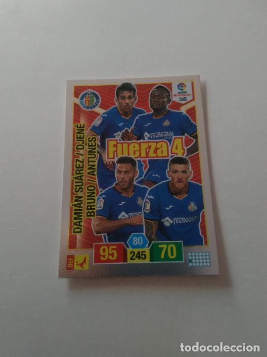 Collectionnisme sportif: 398 DAMI&Aacute;N SU&Aacute;REZ DJEN&Eacute; BRUNO ANTUNES GETAFE CROMO ADRENALYN PANINI LIGA FUTBOL 2018-2019 18-19
