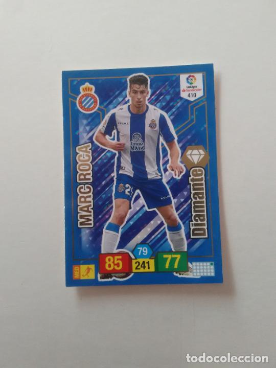 Collectionnisme sportif: 410 MARC ROCA ESPA&Ntilde;OL ESPANYOL DIAMANTE CROMO TARJETA ADRENALYN PANINI LIGA FUTBOL 2018-2019 18-19