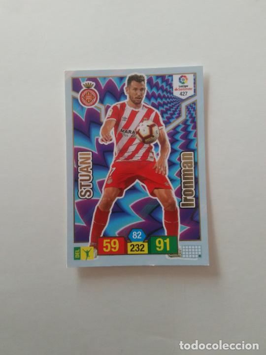 Collectionnisme sportif: 427 STUANI GIRONA IROMAN CROMO TARJETA ADRENALYN PANINI LIGA FUTBOL 2018-2019 18-19