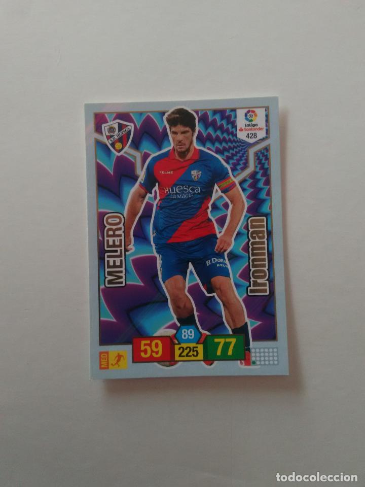 Collectionnisme sportif: 428 MELERO HUESCA IROMAN CROMO TARJETA ADRENALYN PANINI LIGA FUTBOL 2018-2019 18-19