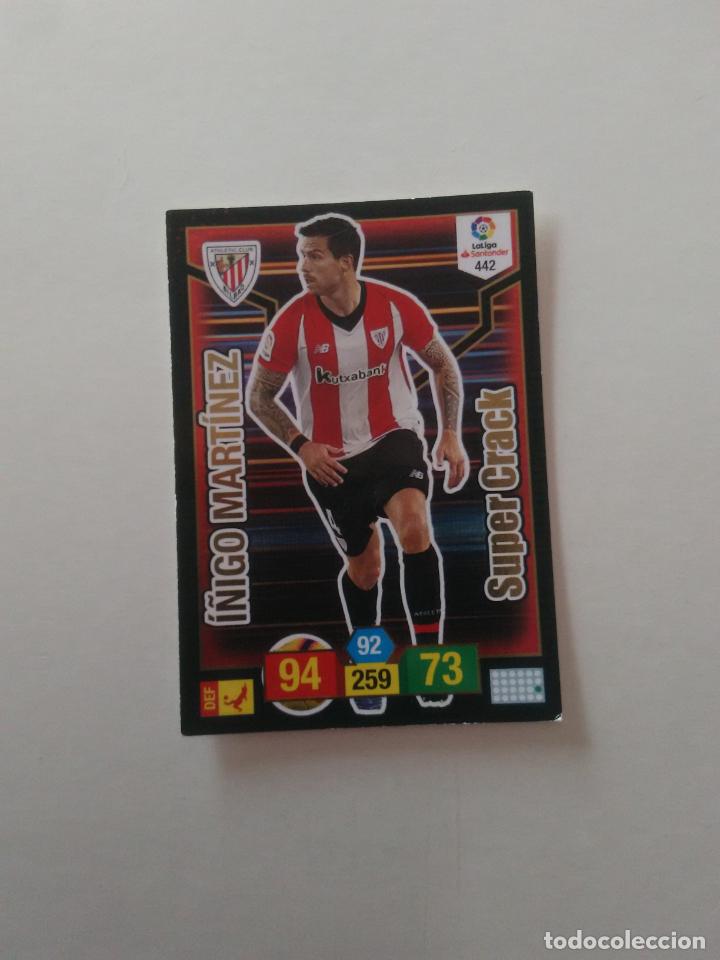 Collectionnisme sportif: 442 I&Ntilde;IGO MART&Iacute;NEZ ATHLETIC CLUB BILBAO SUPER CRACK CROMO ADRENALYN LIGA PANINI 2018-2019 18-19