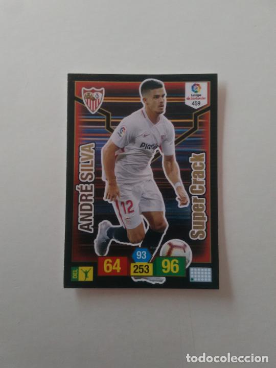 Collectionnisme sportif: 459 ANDR&Eacute; SILVA SEVILLA SUPER CRACK CROMO ADRENALYN LIGA FUTBOL PANINI 2018-2019 18-19