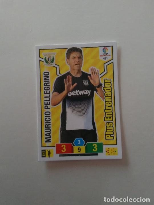 Collectionnisme sportif: 481 PELLEGRINO LEGANES PLUS ENTRENADOR CROMO ADRENALYN LIGA FUTBOL PANINI 2018-2019 18-19