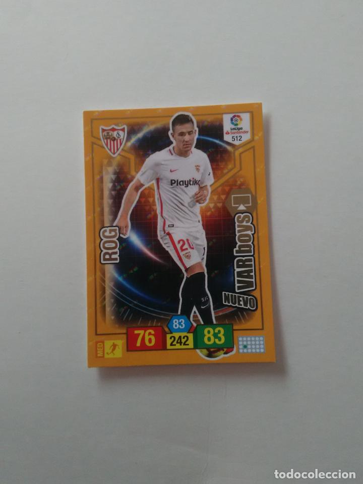Collectionnisme sportif: 512 ROG SEVILLA NUEVO VAR BOYS CROMO ADRENALYN LIGA FUTBOL PANINI 2018-2019 18-19