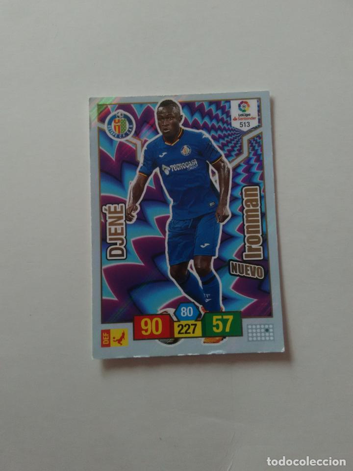Collectionnisme sportif: 513 DJEN&Eacute; GETAFE NUEVO IROMAN CROMO ADRENALYN LIGA FUTBOL PANINI 2018-2019 18-19