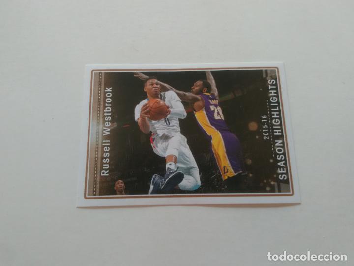 Collectionnisme sportif: 6 RUSSELL WESTBROOK 2015-16 CROMO STICKER PANINI NBA BALONCESTO BASKET 2016-2017 16-17
