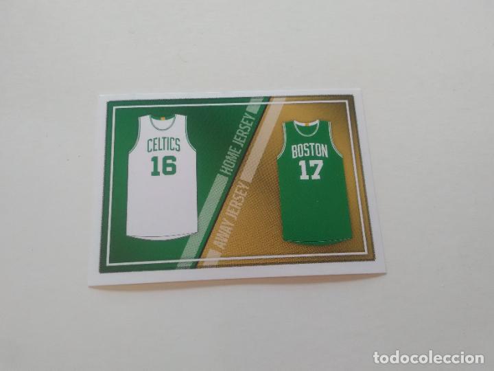 Collezionismo sportivo: 20 CAMISETA JERSEY BOSTON CELTICS CROMO STICKER PANINI NBA BALONCESTO BASKET 2016-2017 16-17