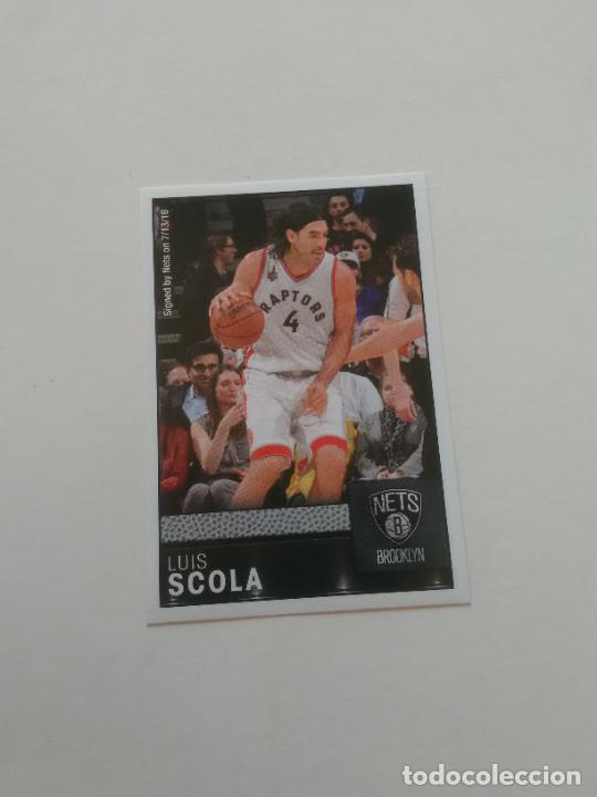 Collezionismo sportivo: 29 LUIS SCOLA NETS BROOKLYN CROMO STICKER PANINI NBA BALONCESTO BASKET 2016-2017 16-17