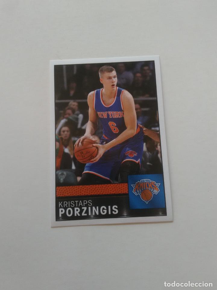Collezionismo sportivo: 37 KRISTAPS PORZINGIS KNICKS NEW YORK CROMO STICKER PANINI NBA BALONCESTO BASKET 2016-2017 16-17
