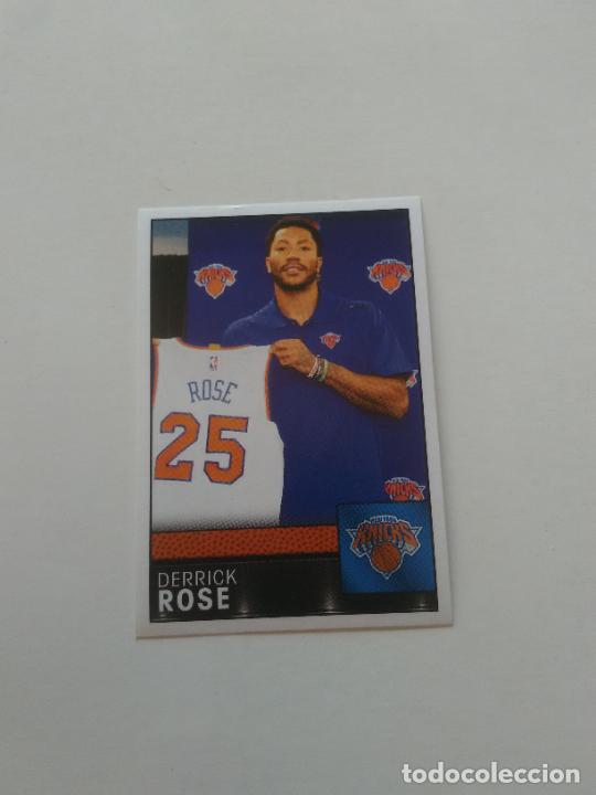 Collezionismo sportivo: 38 DERRICK ROSE KNICKS NEW YORK CROMO STICKER PANINI NBA BALONCESTO BASKET 2016-2017 16-17