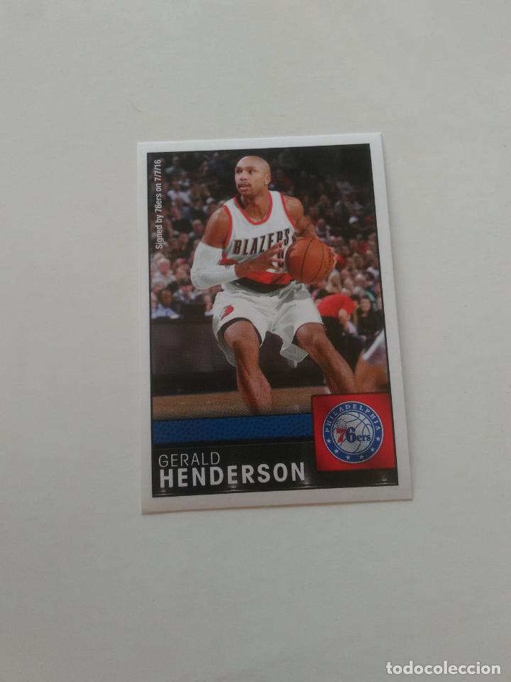 Collezionismo sportivo: 52 GERALD HENDERSON PHILADELPHIA 76ERS CROMO STICKER PANINI NBA BALONCESTO BASKET 2016-2017 16-17