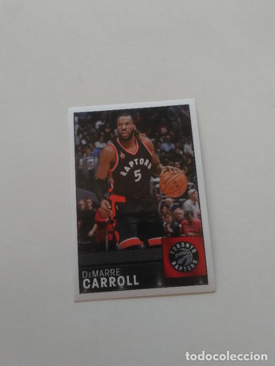 Coleccionismo deportivo: 63 DEMARRE CARROLL TORONTO RAPTORS CROMO STICKER PANINI NBA BALONCESTO BASKET 2016-2017 16-17