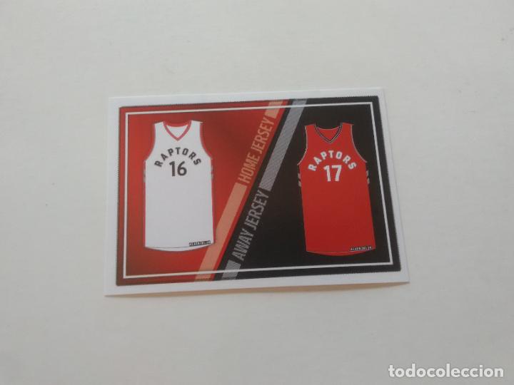 Coleccionismo deportivo: 68 JERSEY CAMISETA TORONTO RAPTORS CROMO STICKER PANINI NBA BALONCESTO BASKET 2016-2017 16-17