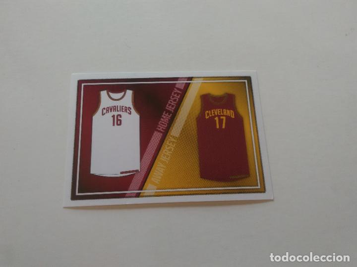 Coleccionismo deportivo: 92 CAMISETA JERSEY CLEVELAND CAVALIERS CROMO STICKER PANINI NBA BALONCESTO BASKET 2016-2017 16-17