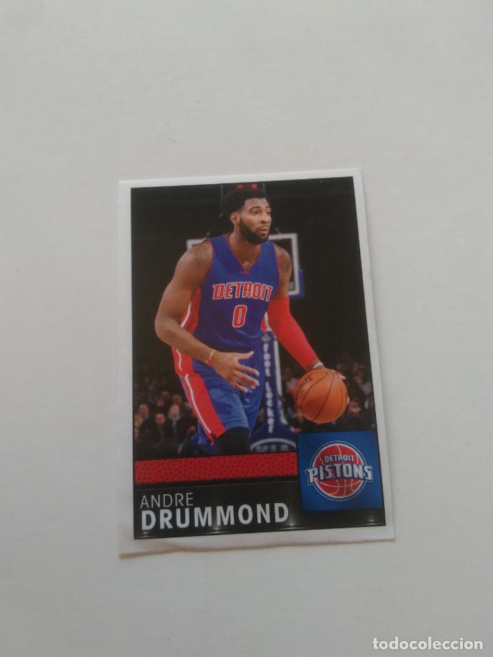 Coleccionismo deportivo: 97 ANDRE DRUMMOND DETROIT PISTONS CROMO STICKER PANINI NBA BALONCESTO BASKET 2016-2017 16-17