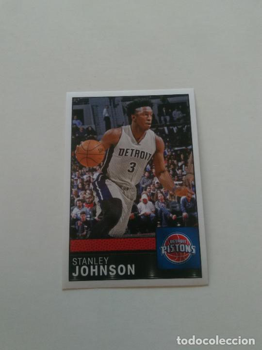 Coleccionismo deportivo: 98 STANLEY JOHNSON DETROIT PISTONS CROMO STICKER PANINI NBA BALONCESTO BASKET 2016-2017 16-17