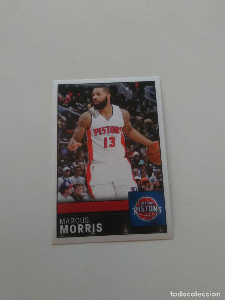 Coleccionismo deportivo: 102 MARCUS MORRIS DETROIT PISTONS CROMO STICKER PANINI NBA BALONCESTO BASKET 2016-2017 16-17