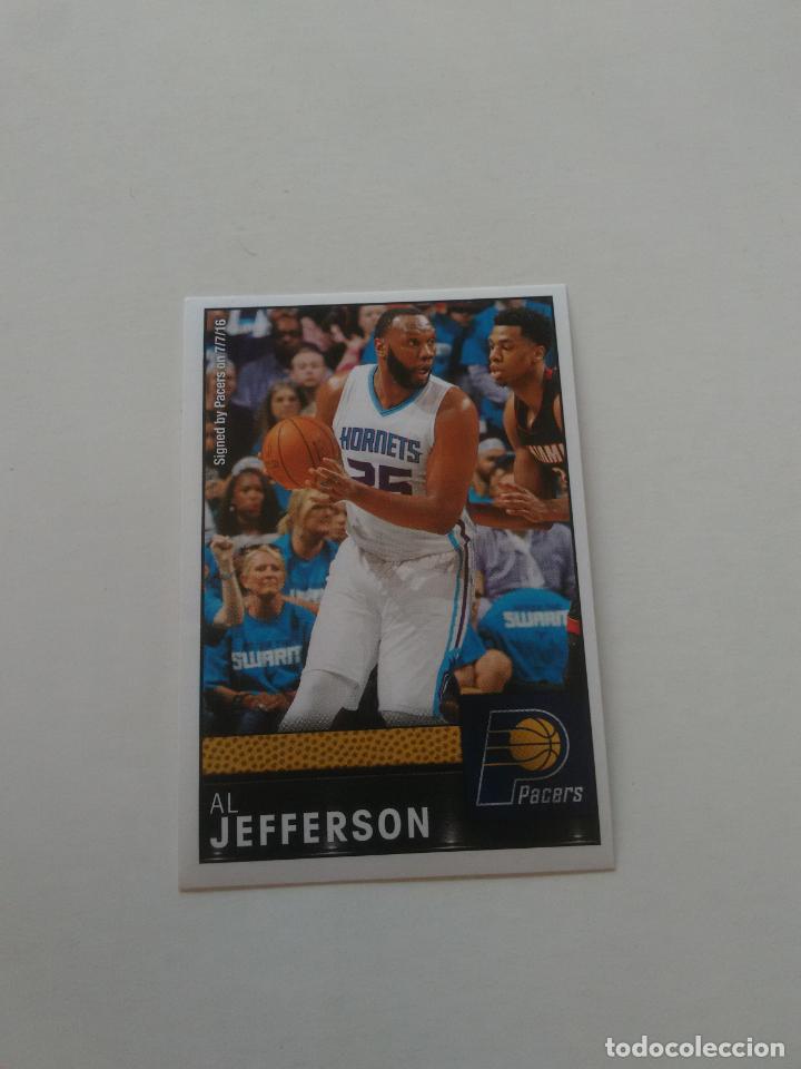 Coleccionismo deportivo: 112 AL JEFFERSON INDIANA PACERS CROMO STICKER PANINI NBA BALONCESTO BASKET 2016-2017 16-17