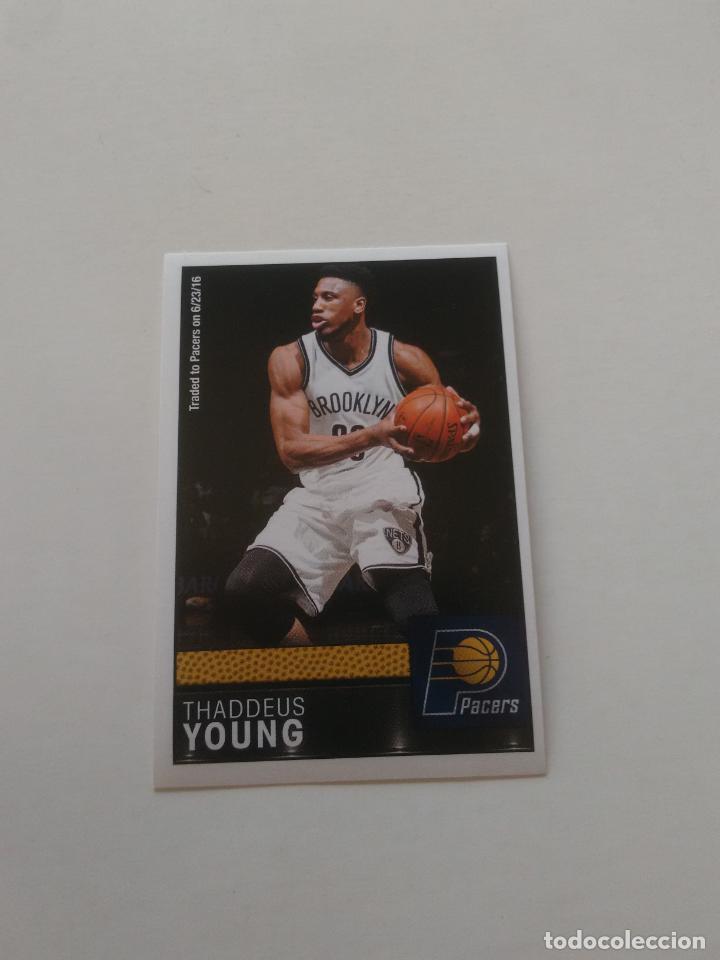 Coleccionismo deportivo: 113 THADDEUS YOUNG INDIANA PACERS CROMO STICKER PANINI NBA BALONCESTO BASKET 2016-2017 16-17