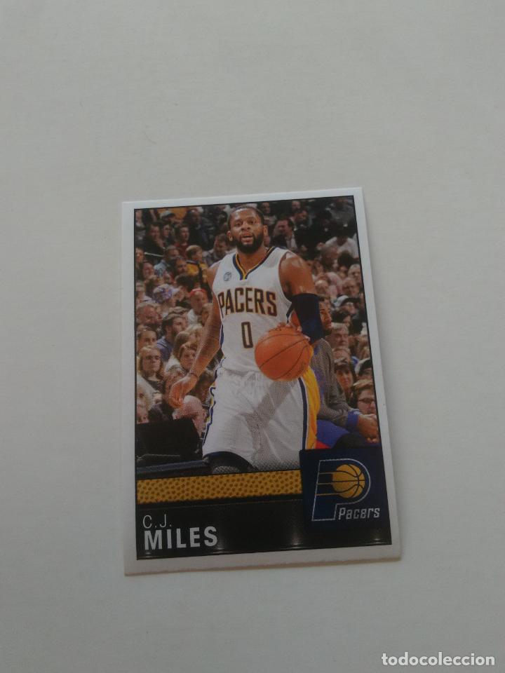 Coleccionismo deportivo: 114 C. J. MILES INDIANA PACERS CROMO STICKER PANINI NBA BALONCESTO BASKET 2016-2017 16-17