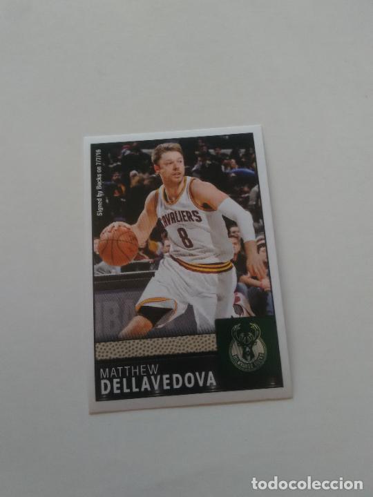 Coleccionismo deportivo: 124 DELLAVEDOVA MILWAUKEE BUCKS CROMO STICKER PANINI NBA BALONCESTO BASKET 2016-2017 16-17