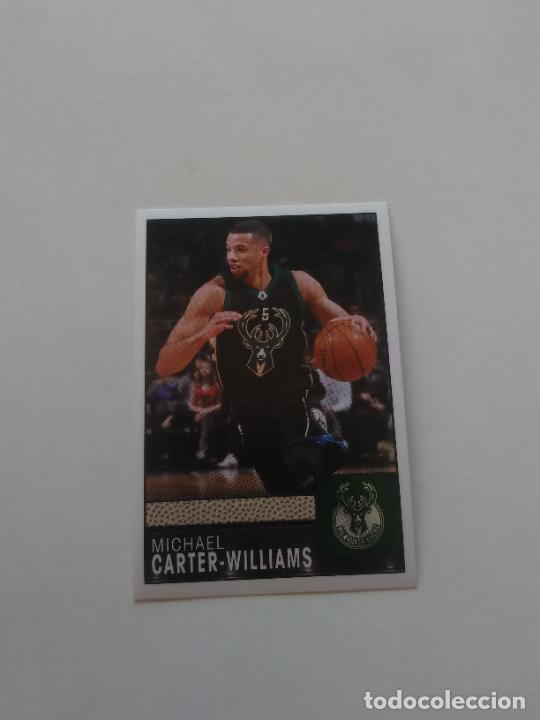Coleccionismo deportivo: 126 CARTER-WILLIAMS MILWAUKEE BUCKS CROMO STICKER PANINI NBA BALONCESTO BASKET 2016-2017 16-17