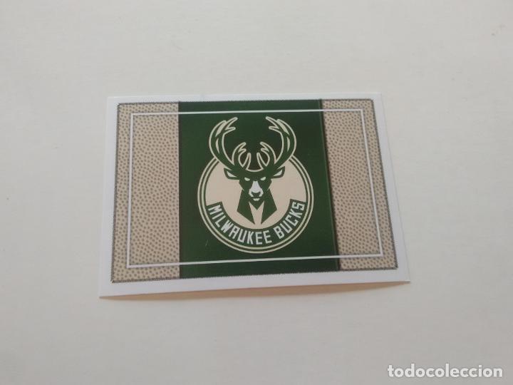 Coleccionismo deportivo: 127 ESCUDO LOGO MILWAUKEE BUCKS CROMO STICKER PANINI NBA BALONCESTO BASKET 2016-2017 16-17