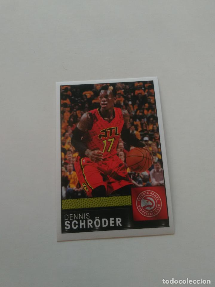 Coleccionismo deportivo: 133 DENNIS SCHRODER ATLANTA HAWKS CROMO STICKER PANINI NBA BALONCESTO BASKET 2016-2017 16-17