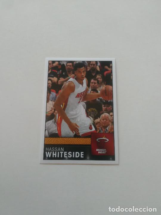 Coleccionismo deportivo: 153 HASSAN WHITESIDE MIAMI HEAT CROMO STICKER PANINI NBA BALONCESTO BASKET 2016-2017 16-17