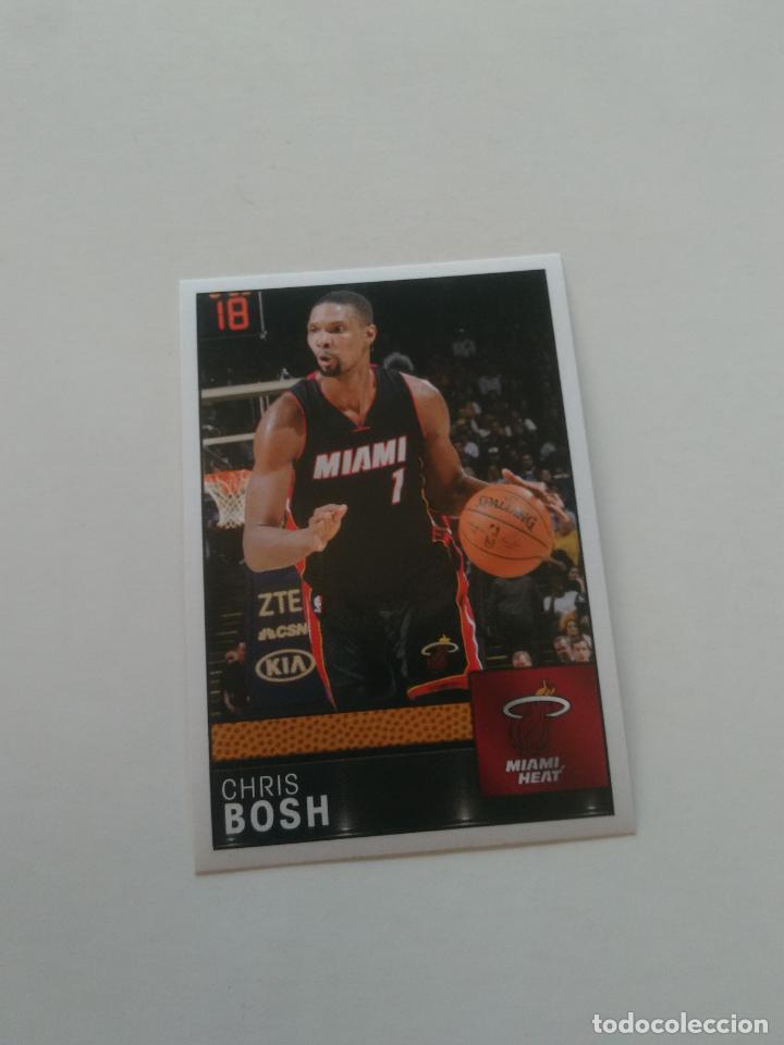 Coleccionismo deportivo: 158 CHRIS BOSH MIAMI HEAT CROMO STICKER PANINI NBA BALONCESTO BASKET 2016-2017 16-17