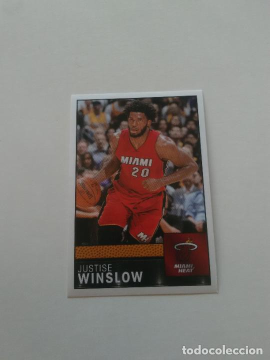 Coleccionismo deportivo: 159 JUSTISE WINSLOW MIAMI HEAT CROMO STICKER PANINI NBA BALONCESTO BASKET 2016-2017 16-17