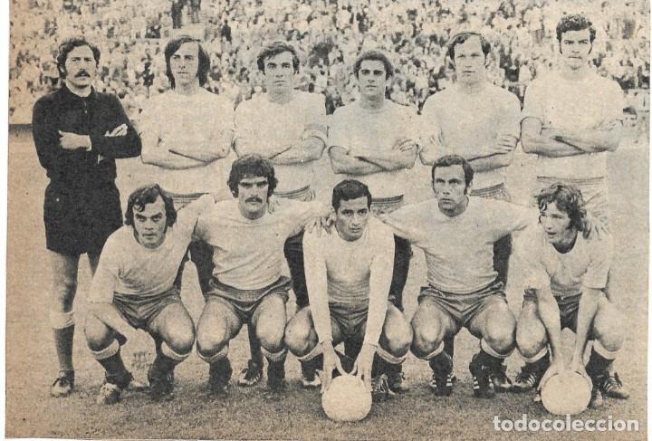 Coleccionismo deportivo: UNI&Oacute;N DEPORTIVA LAS PALMAS: Recorte de un equipo de la temporada 74-75