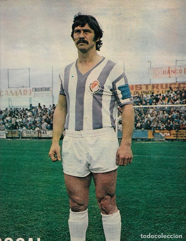 Collectionnisme sportif: REAL VALLADOLID: P&oacute;ster de DOCAL. 1977