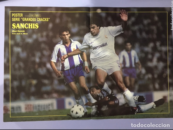 Coleccionismo deportivo: P&oacute;ster don bal&oacute;n SANCH&Iacute;S - Foto 1